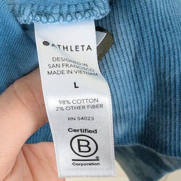 Athleta | Sundown Tie Dye Hoodie Sweatshirt Size Large - Picture 7 of 8